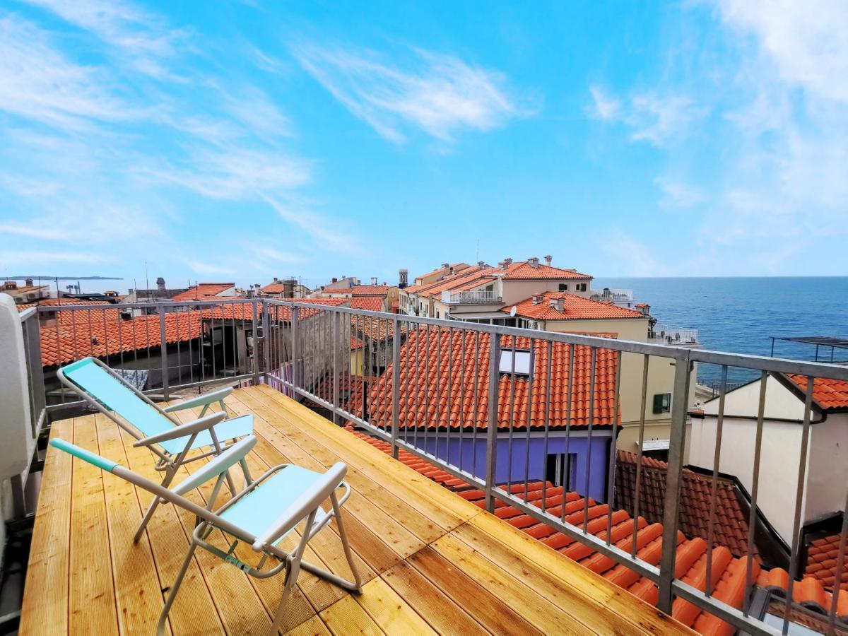 Ribiska Hisa - Old Piran Fisherman'S House 外观 照片